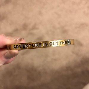 Adventure is out there bangle